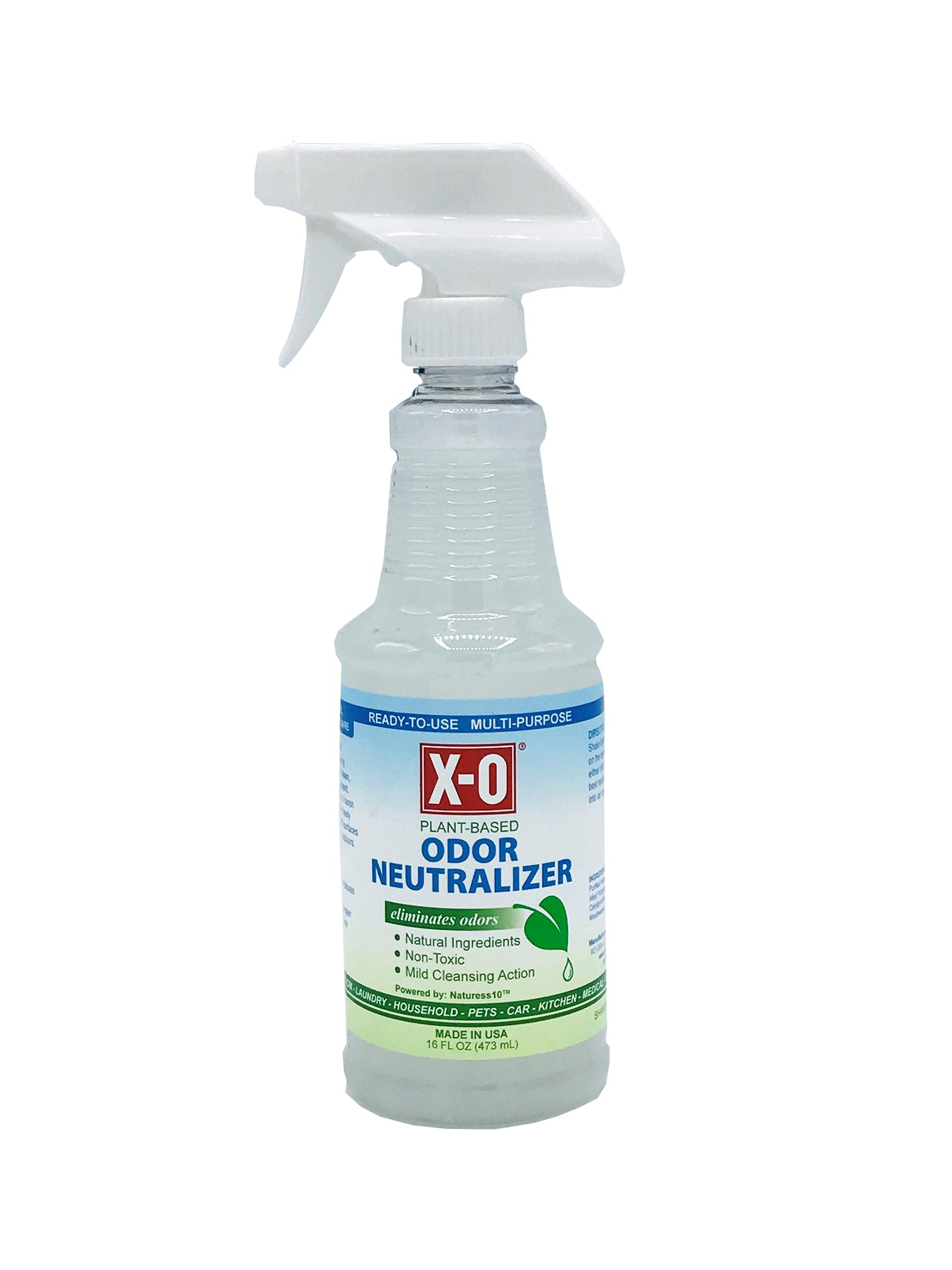 Don Aslett X-O Quart: ALL NATURAL, MILD CLEANER, SUPER CONCENTRATE.